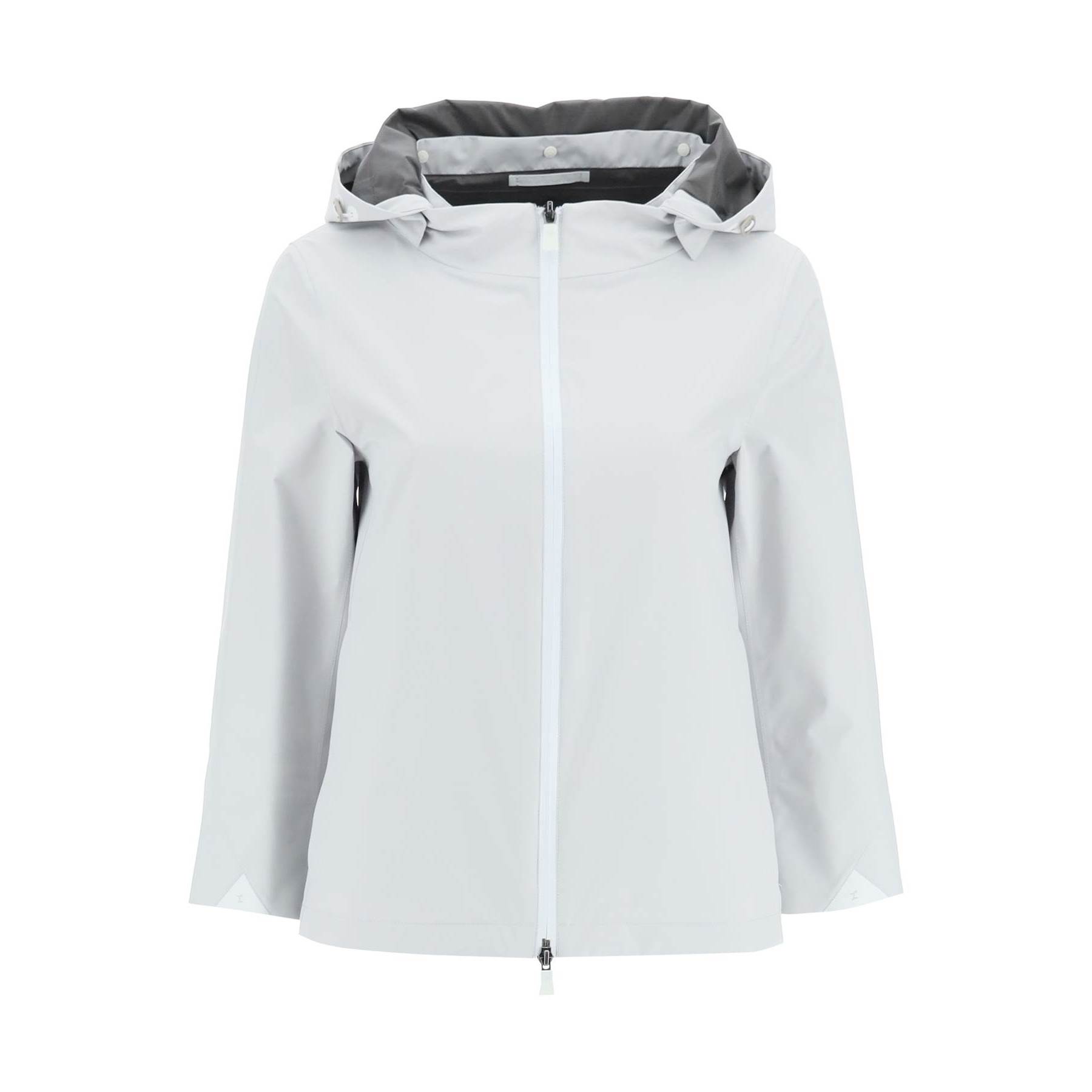 Herno Laminar Light Hooded Jacket In Gore-Tex Paclite Shell